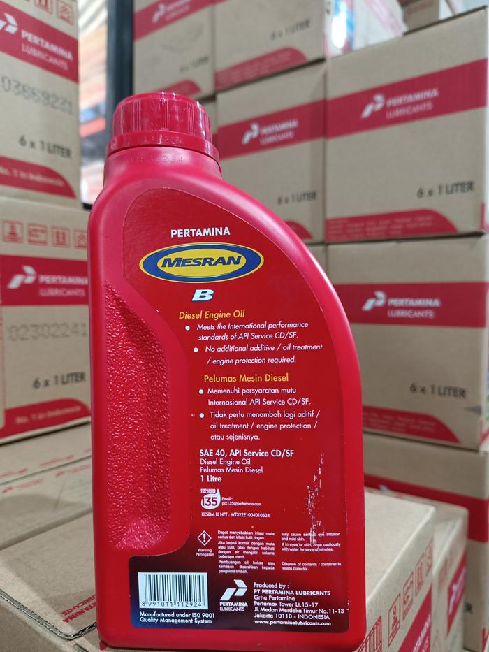 Oli Mesran B SAE 40 1L