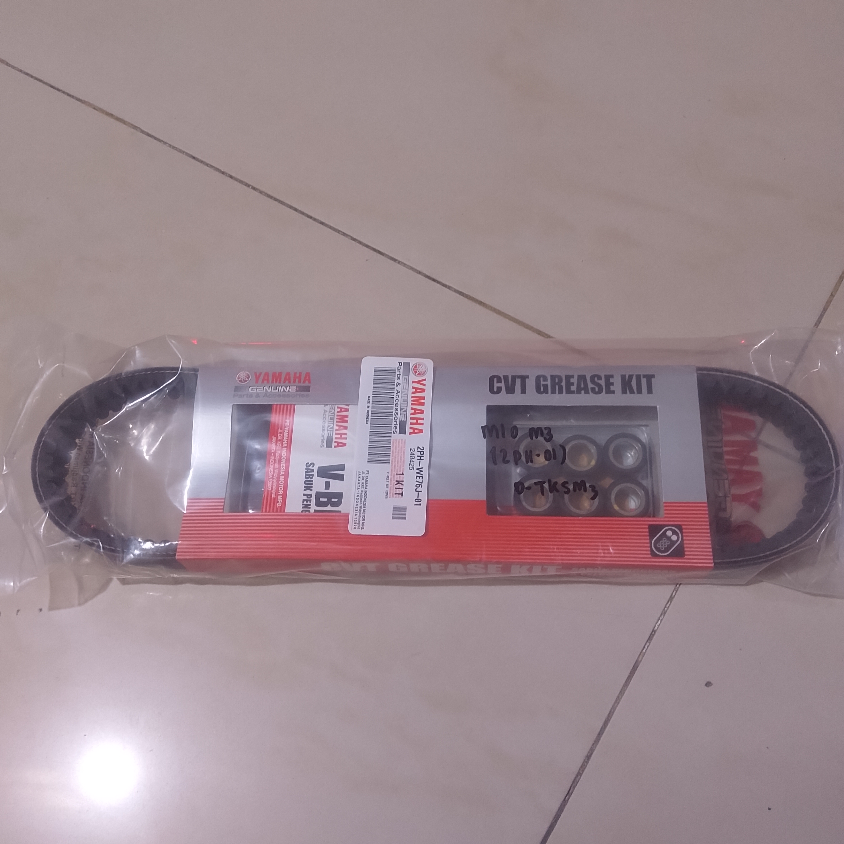 Tali Van-Belt Assy + Roller Mio M3 (2PH-WE76J-01)