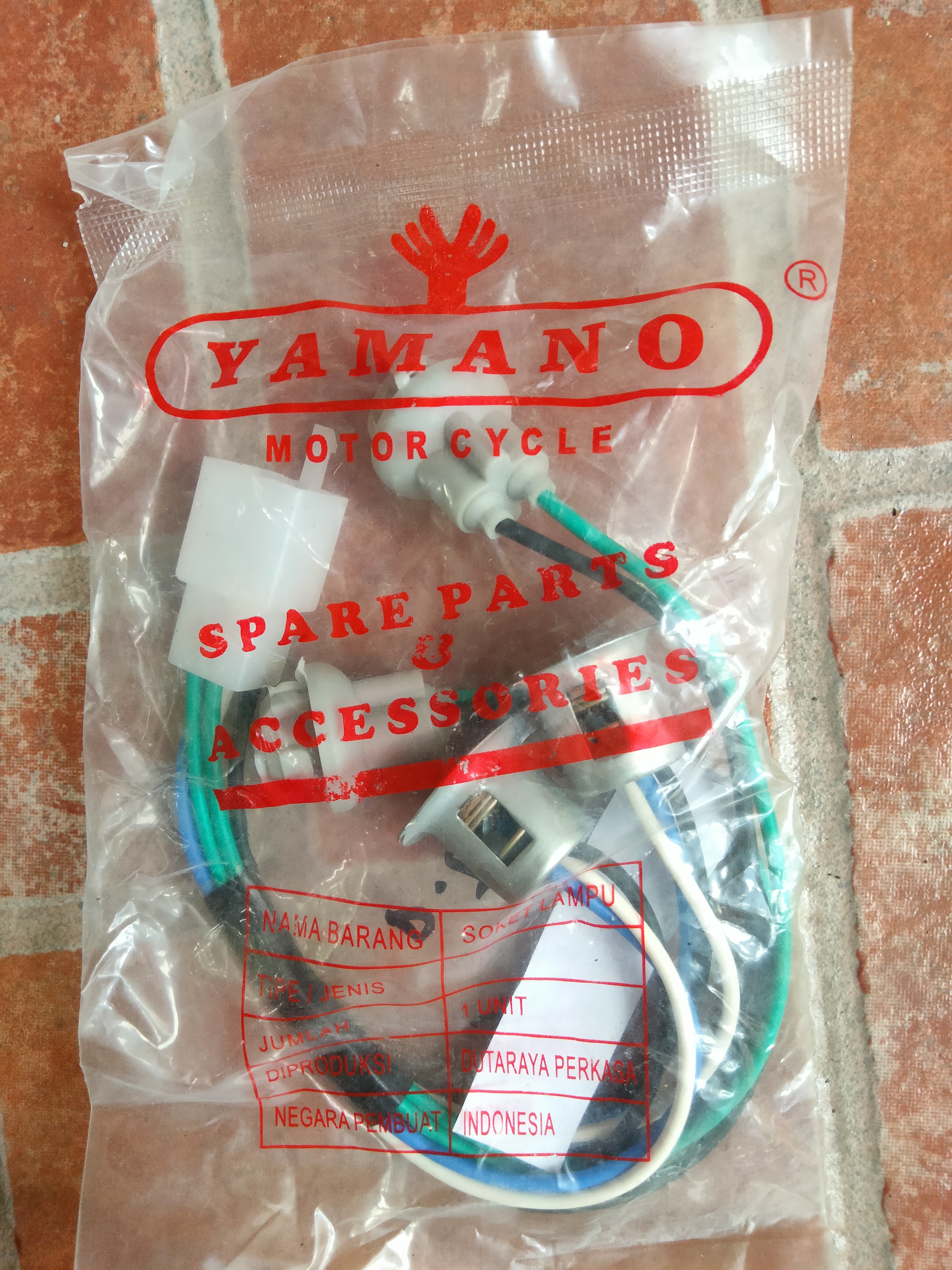 Fitting Lampu Depan Shogun 125 R New