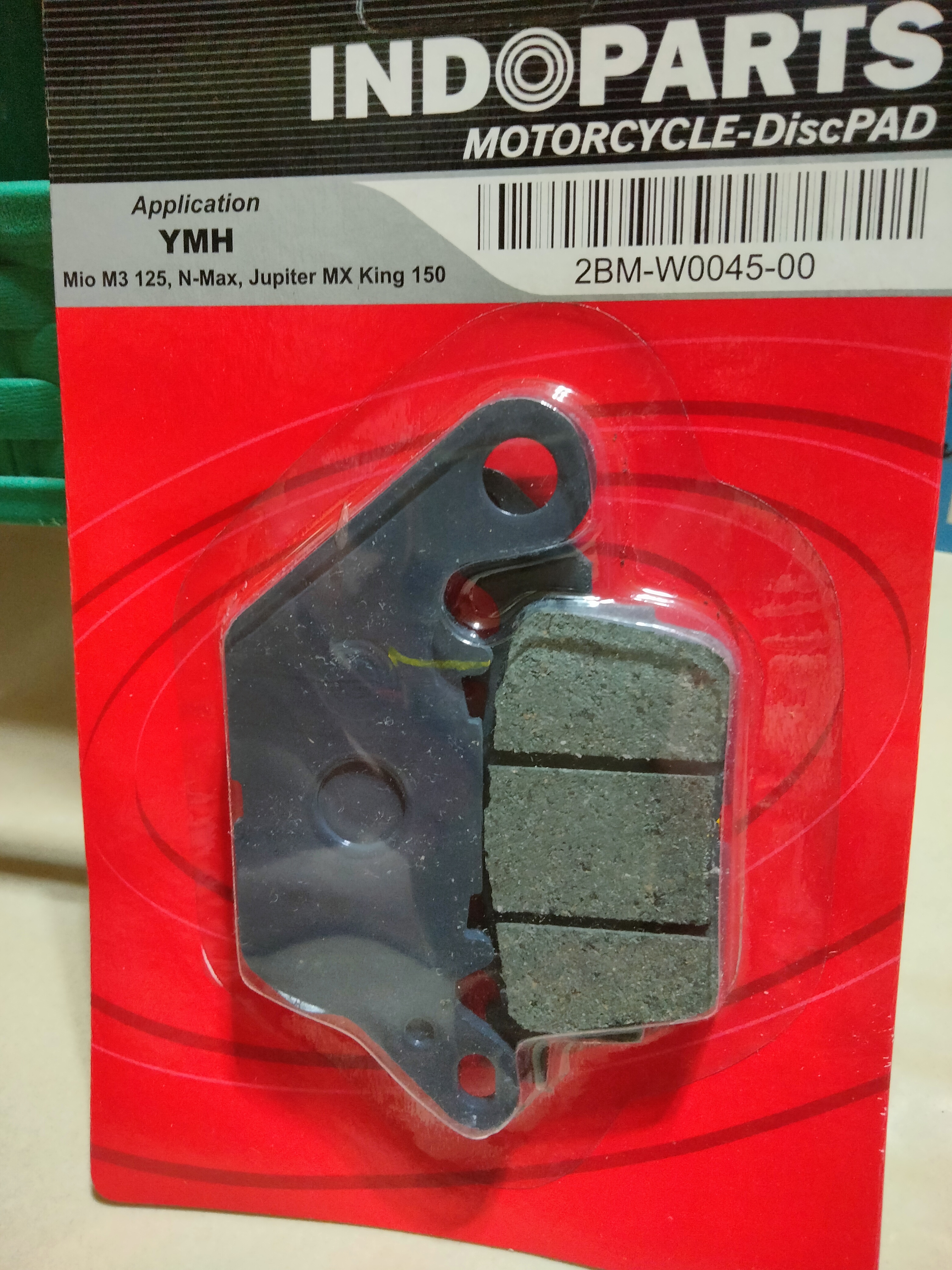 Kampas Cakram Depan Jupiter MX King / Mio M3 - Z - S - Soul GT125 / NMax / Aerox 155 / Lexi (2BM-W0045-00)