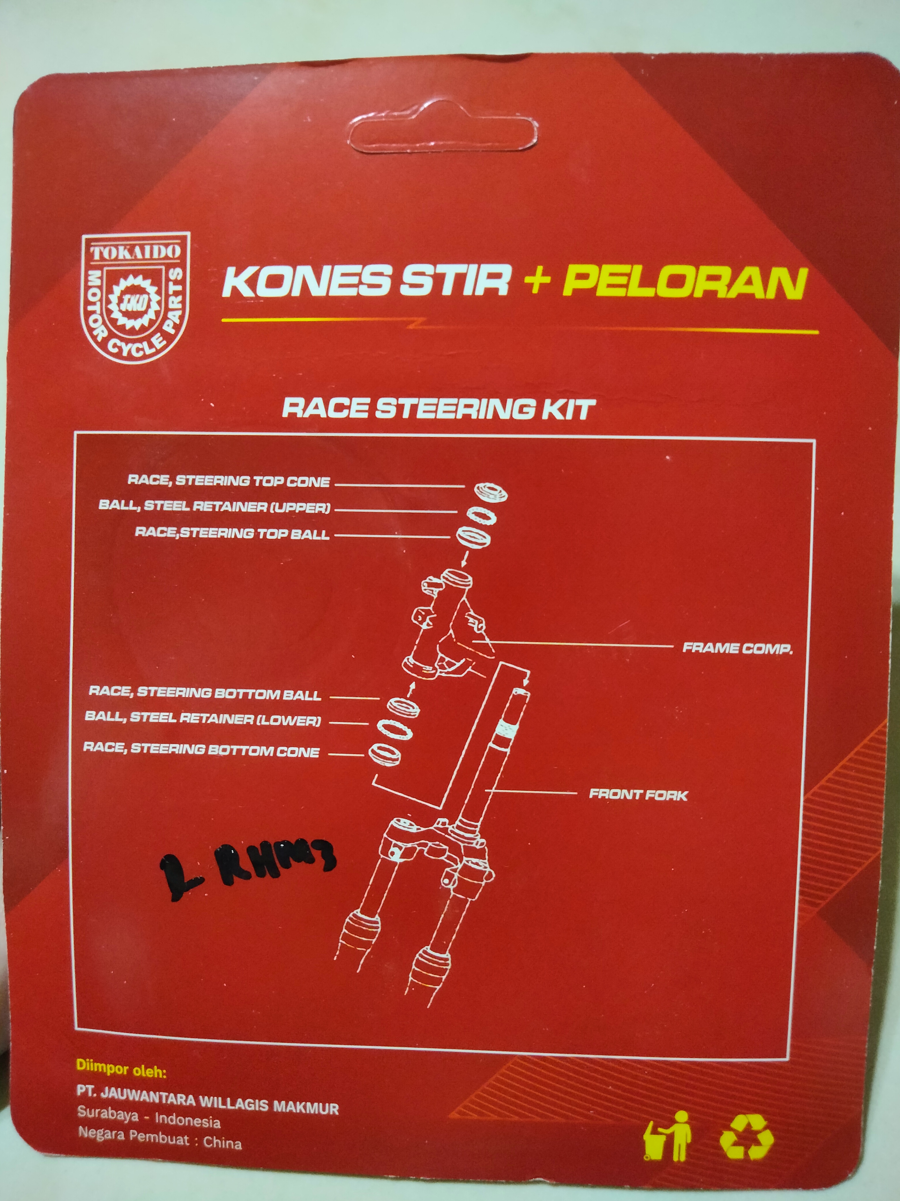 Mangkok Stir Megapro New 150 Monoshok / Verza / CB150R / CBR150R / Sonic / Supra GTR150