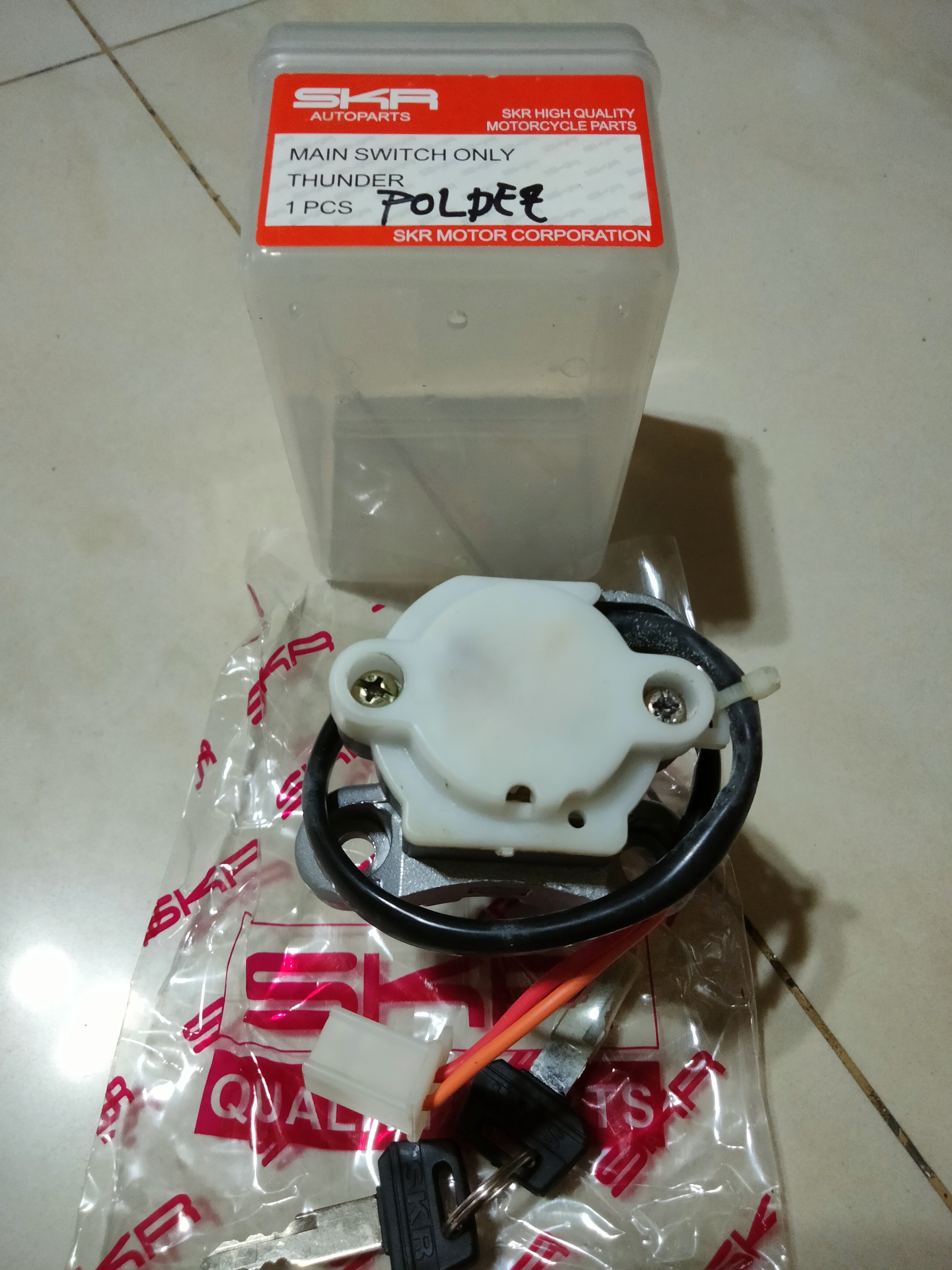 Kunci Kontak (Only) Thunder 125 Lama
