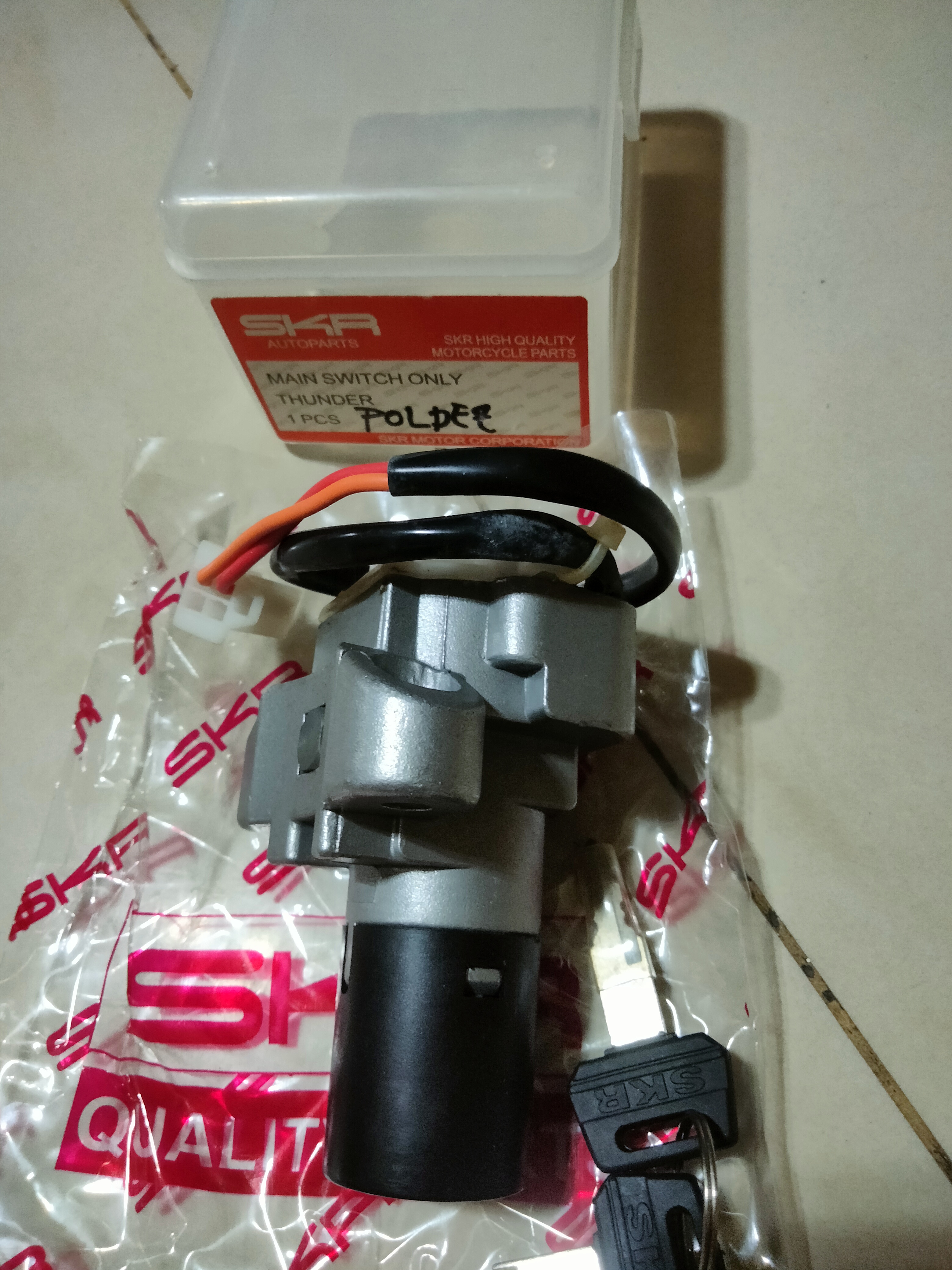 Kunci Kontak (Only) Thunder 125 Lama