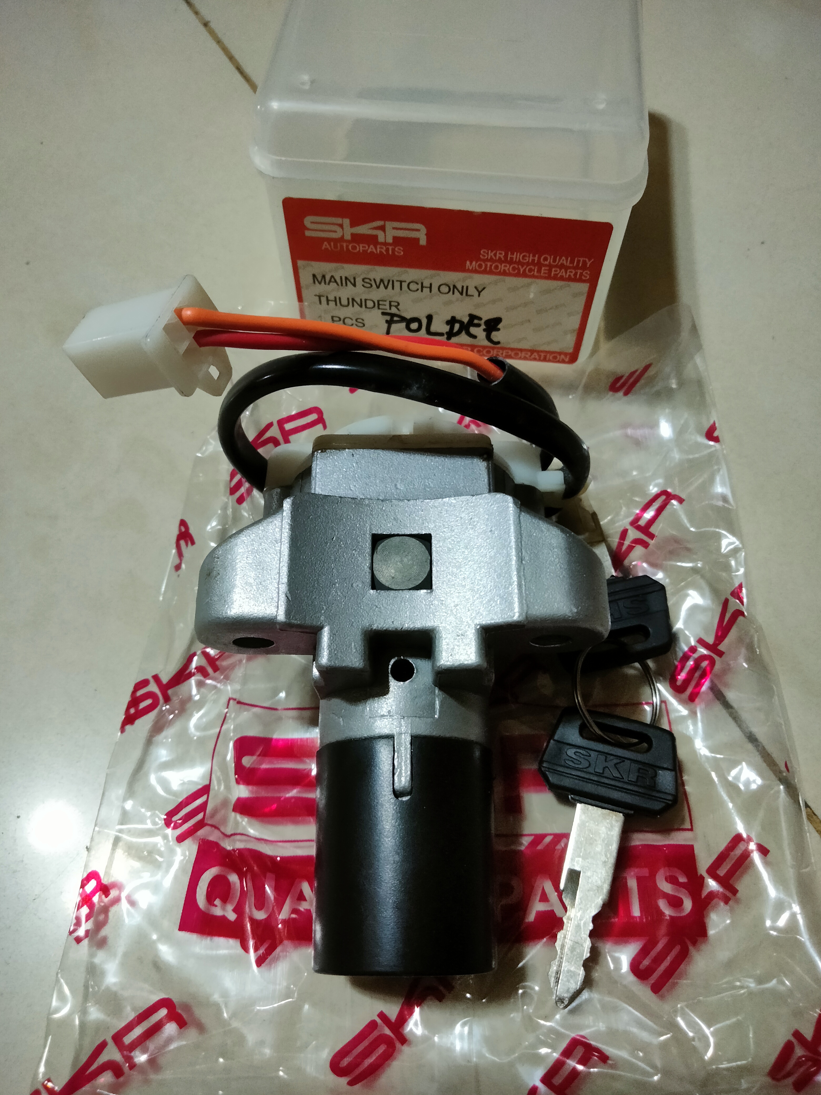 Kunci Kontak (Only) Thunder 125 Lama