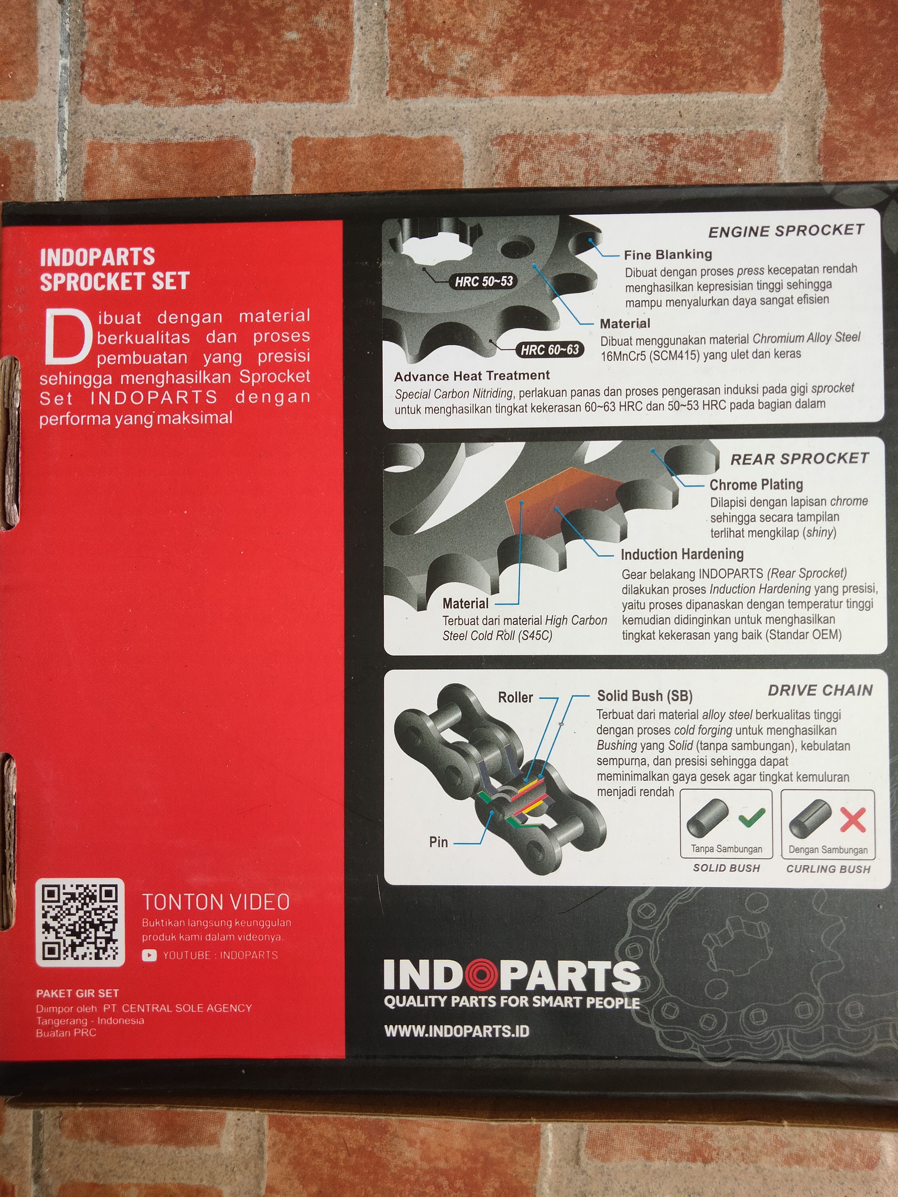 Gir Set Blade / Revo Absolute (H1437-2002S-KWB) 420-102/37T/14T